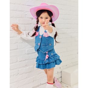 데님 2단 프릴 SK Q44DAS020