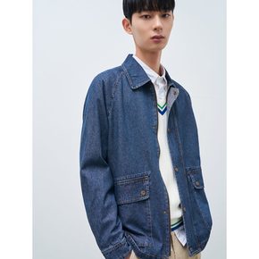 [24SS][Green] 데님 소프트 헌팅 사파리  블루 (BC4137N72P)