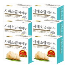 무궁화 사해소금 때비누 100g X 6개