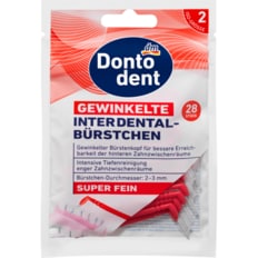 독일 디엠 Dontodent 돈토덴트 치간 칫솔 Shopped ISO 2 28개