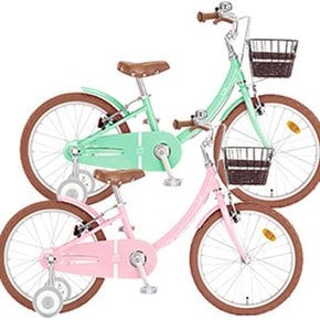 무[스마트] 키즈 2020 리즈 자전거 18 민트 핑크