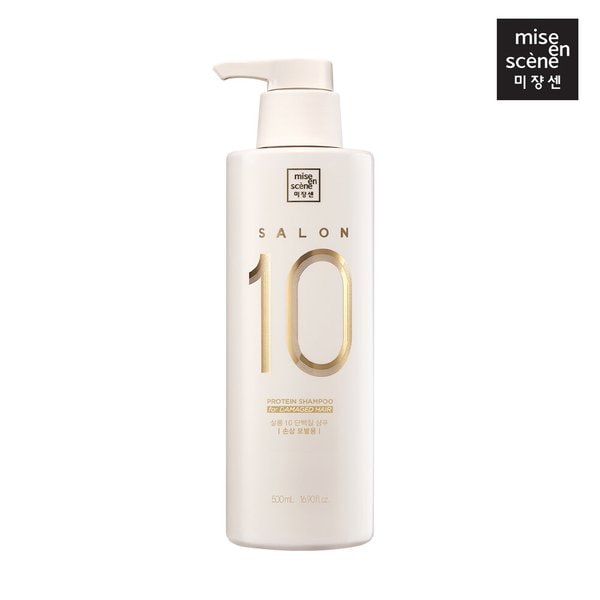 살롱10 단백질 샴푸 (손상) 500ml 1개
