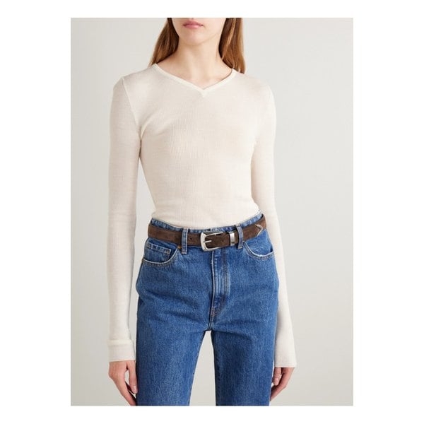 케이트 베니 스웨이드 벨트 다크 브라운 1647597351540748