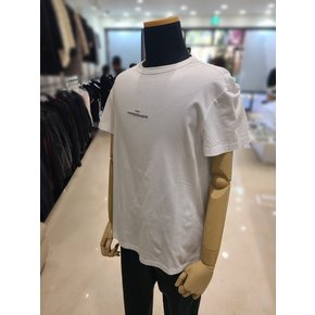 [파주점] [MAISON MARGIELA] 메종마르지엘라 로고 자수 티셔츠 화이트 S30GC0701-S22816-994