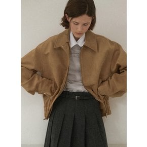 (JP-549)BAPE SUEDE BLOUSON JUMPER