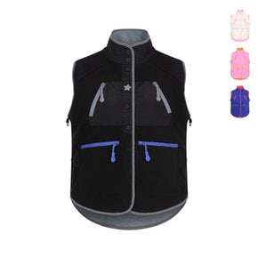 오드비 쏘 머치 펀 플러피 플리스 베스트 블랙 Black So Much Fun Fluffy Fleece Vest