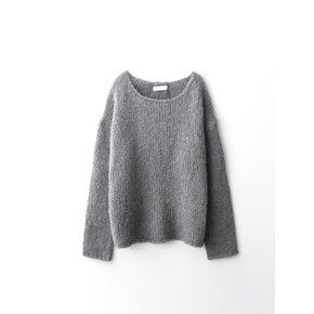 Mohair knit (Grey)