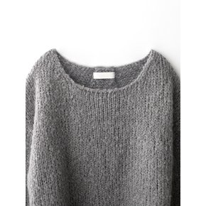 Mohair knit (Grey)