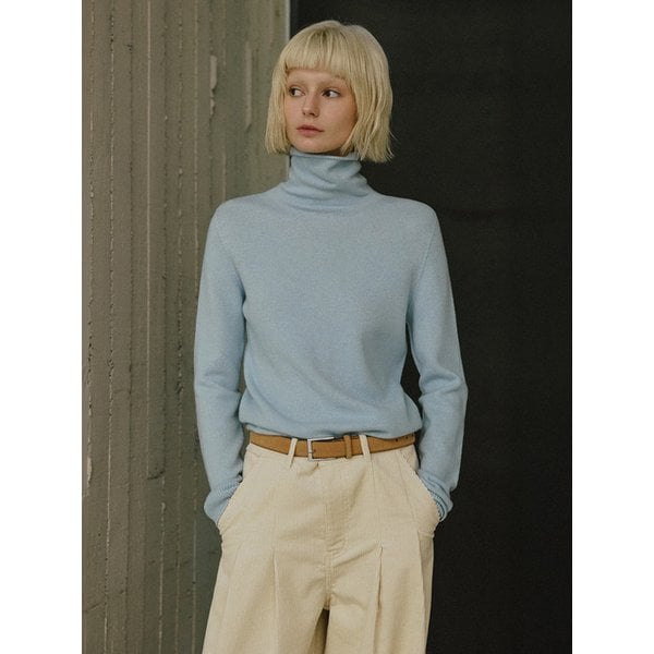 베이직 울100 터틀넥 풀오버 [10COL]