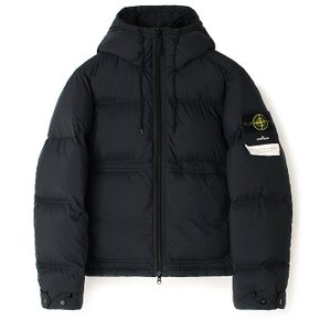 [명품] 스톤 아일랜드 25FW 스톤 매트 립스탑 후드 패딩 블랙