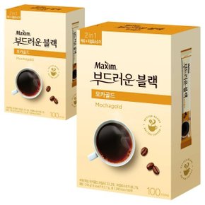 맥심 모카골드 부드러운 블랙 100T 커피