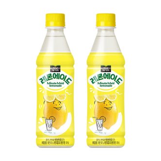 코카콜라 [본사직영] 미닛메이드 레몬에이드 350PET 4X6