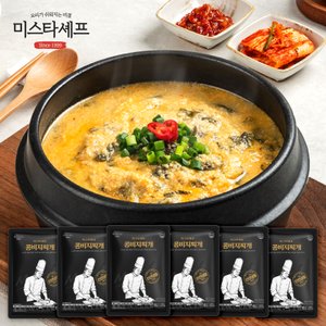  미스타셰프 콩비지찌개 600g 6팩