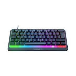 독일 로켓 키보드 Roccat Magma Mini RGB Gaming Keyboard in 60 Percent Size with 5 Programma