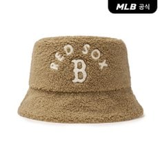 [엠엘비코리아공식] 바시티 후리스 버킷햇 BOS (Beige)