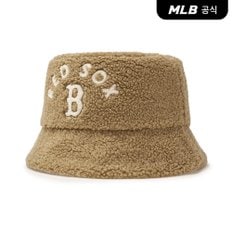 [엠엘비코리아공식] 바시티 후리스 버킷햇 BOS (Beige)