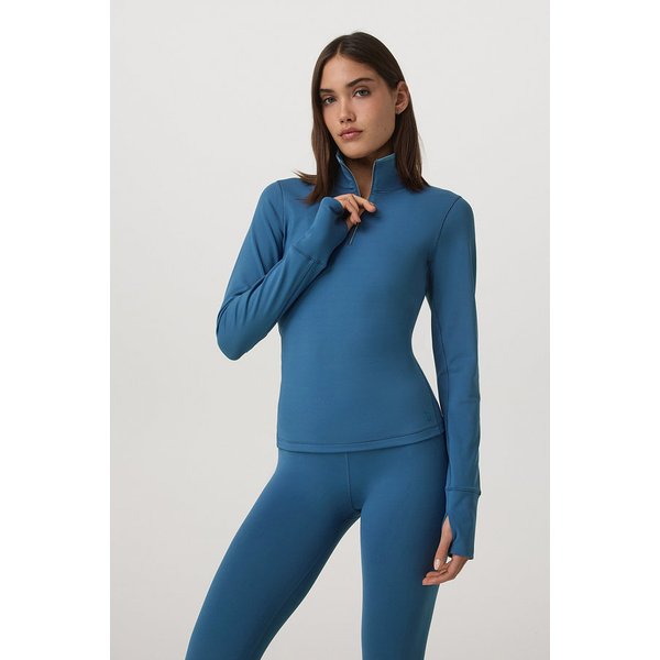 [여성] 칠드 아웃 하프 집 _ 블루 VR25320026000