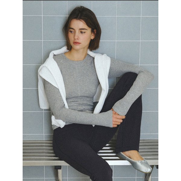 스티치 립 래글런 티셔츠 (FMST06AS)_2Colors