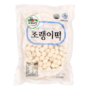 제이큐 하회마을 조랭이 떡 500G X ( 2매입 )