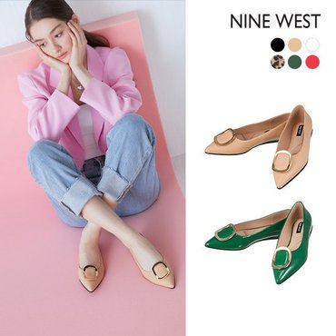 NINE WEST [최초가208000원]  사브리나 플랫 nw032