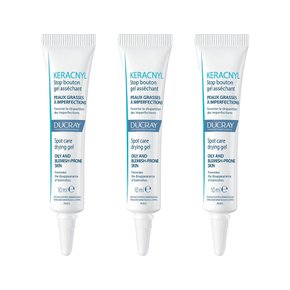 DUCRAY 듀크레이 케라크닐 스팟케어 지성피부용 드라잉 젤 10ml 3개