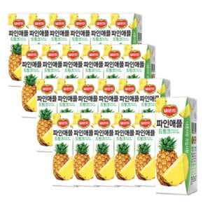 롯데칠성 델몬트 파인애플 드링크 190ml 24팩 2박스(총 48팩)