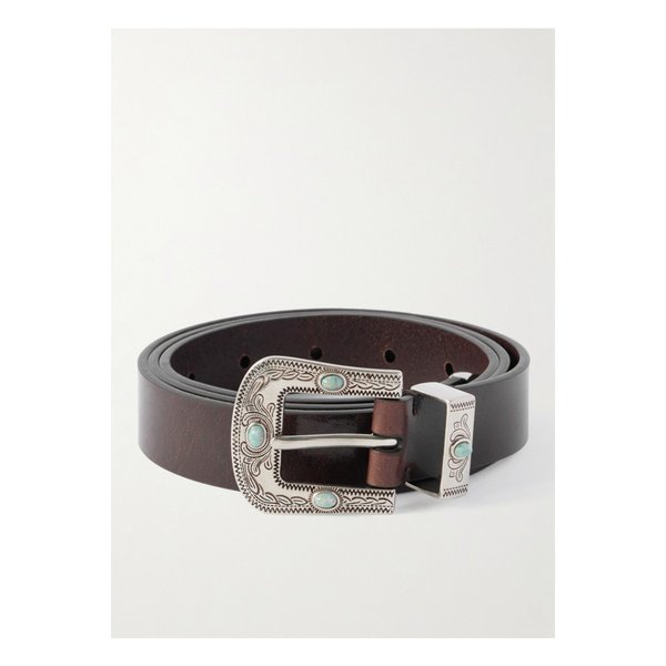 브루넬로쿠치넬리 2.5cm 장식 가죽 벨트 46376663162901812