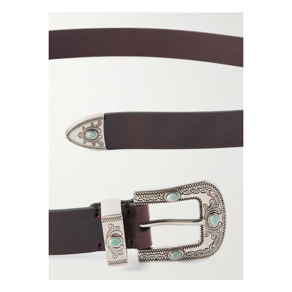 브루넬로쿠치넬리 2.5cm 장식 가죽 벨트 46376663162901812