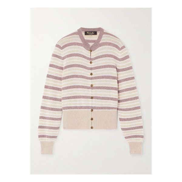 스트라이프 캐시미어 가디건 멀티컬러 46376663162891056