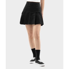 언밸런스드 플리츠 스커트 Black 미디치마 여성스커트 DIKW241LRSK309BK...