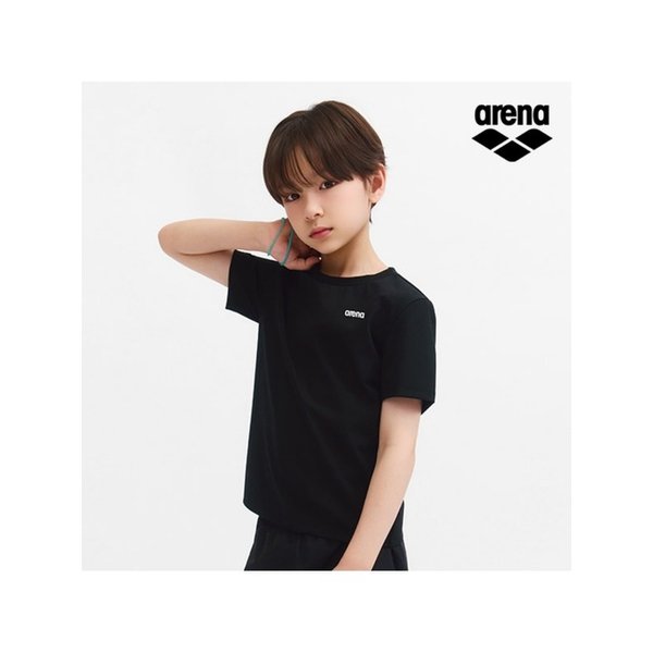 ARENA x 전황일 남아동 래쉬가드 세트 A6BB1BS92BLK
