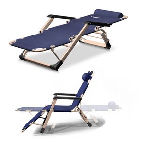 접이식 침대 의자 각도 조절 보조 간이 캠핑 야전