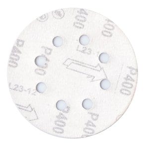 원형사포 125mm 8홀 1개 샌딩기 그라인딩 사포 1500 2000방