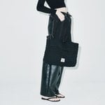 Croiffle shoulder bag_black