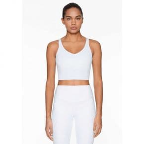 4765634 OYSHO COMFORTLUX STRAPPY - Medium support sports bra white