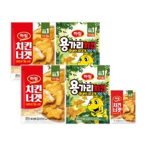 용가리치킨300g+치킨너겟300g 각2봉+치킨너겟100g 1봉_P362360791