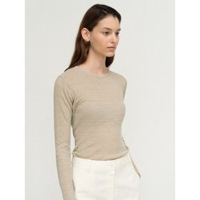 organic linen golgi knit (mint)