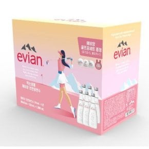 에비앙 글라스 330ml * 6입 + 골프공 패키지