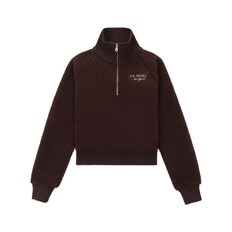 공식 온라인 Sherpa Fleece Quarter Zip 셰르파 플리스 반집업 SRA4ZU100BR