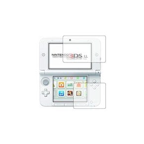 NEW Nintendo 3DS LL 전용 액정 보호 필름 상하 세트 2장 TPU