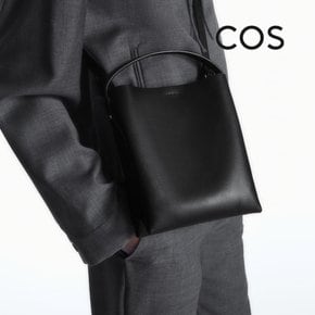 COS 코스 Leather 가죽 미니폴더 크로스백 쇼퍼 가방