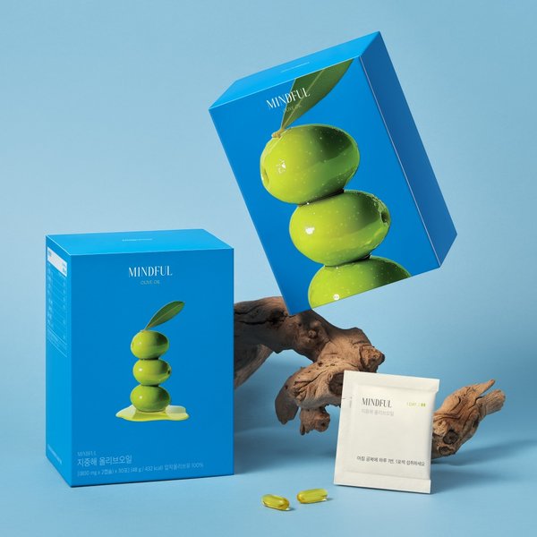 서현 다이어트 마인드풀 지중해 올리브오일 4개 (800mgx2캡슐x120포)