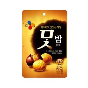 견과류 술안주 CJ)맛밤(80g) X ( 3매입 )