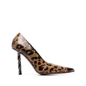 Shoes Vetements Pumps WE51HE100L  LEOPA BROWN/BLACK