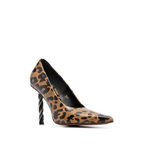 Shoes Vetements Pumps WE51HE100L  LEOPA BROWN/BLACK