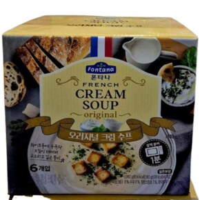오리지널 크림수프 180g x 6개입