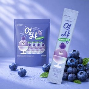 얼샤 블루베리20입+사과20입 아이스스틱