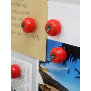 토마토 냉장고자석 메모홀더 마그넷 5P세트