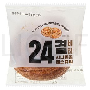 24결 버터 시나몬롤 페스츄리 79g 1개