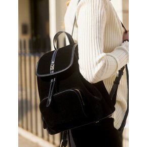 CLASSIC LOGO POCHE BACKPACK [BLACK - VELVET]